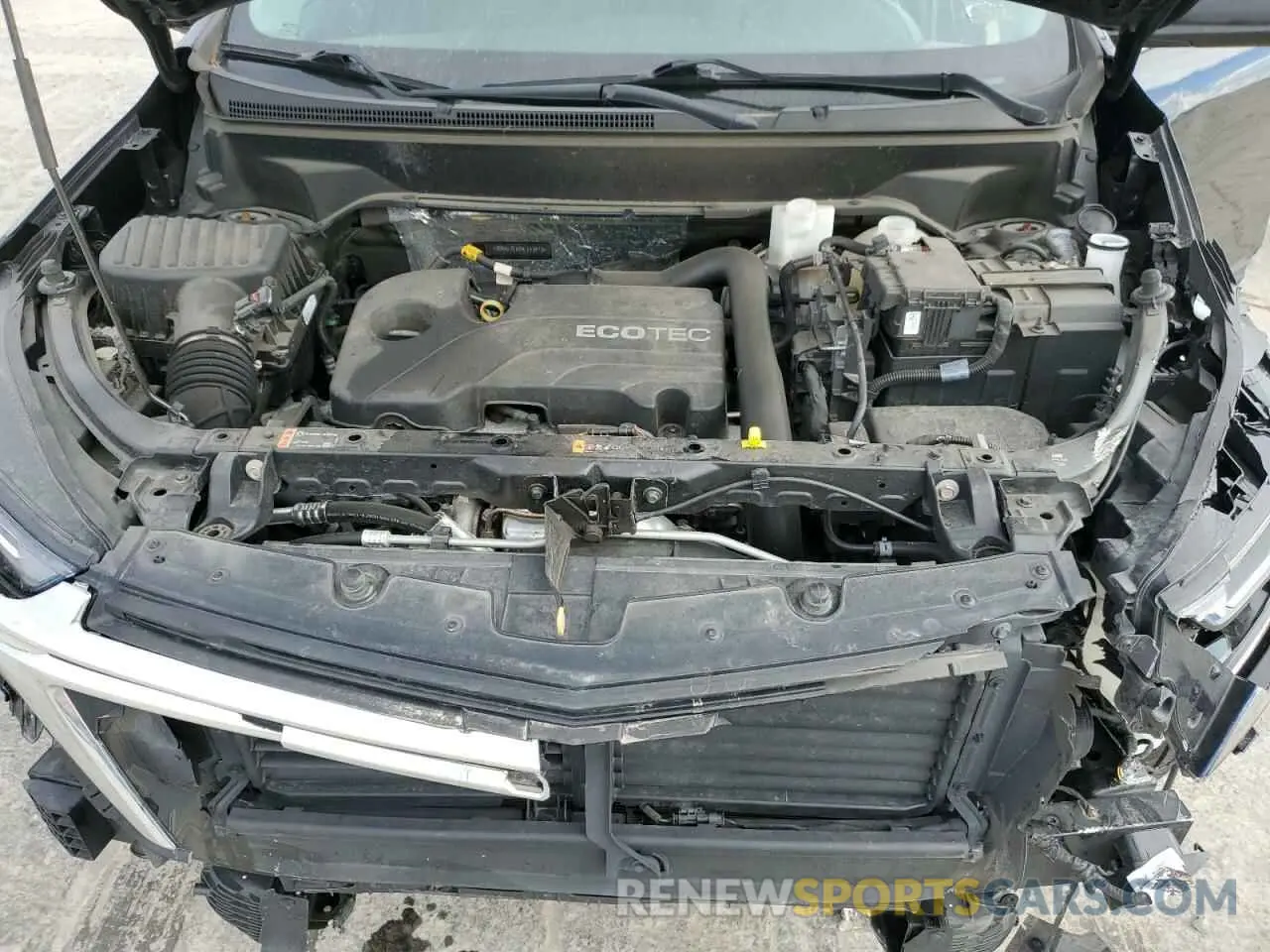 12 fotografías del automóvil dañado 3GNAXTEV0NL143473 CHEVROLET EQUINOX 2022