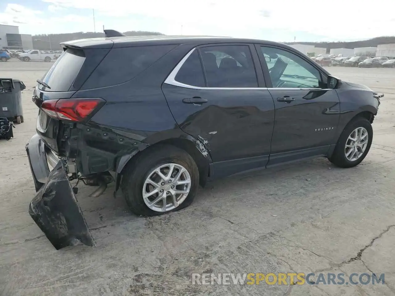 3 fotografías del automóvil dañado 3GNAXTEV0NL143473 CHEVROLET EQUINOX 2022