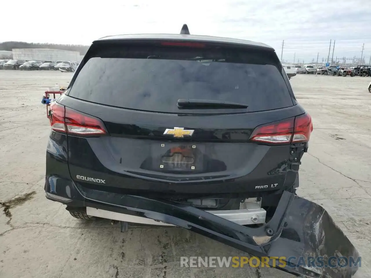 6 fotografías del automóvil dañado 3GNAXTEV0NL143473 CHEVROLET EQUINOX 2022