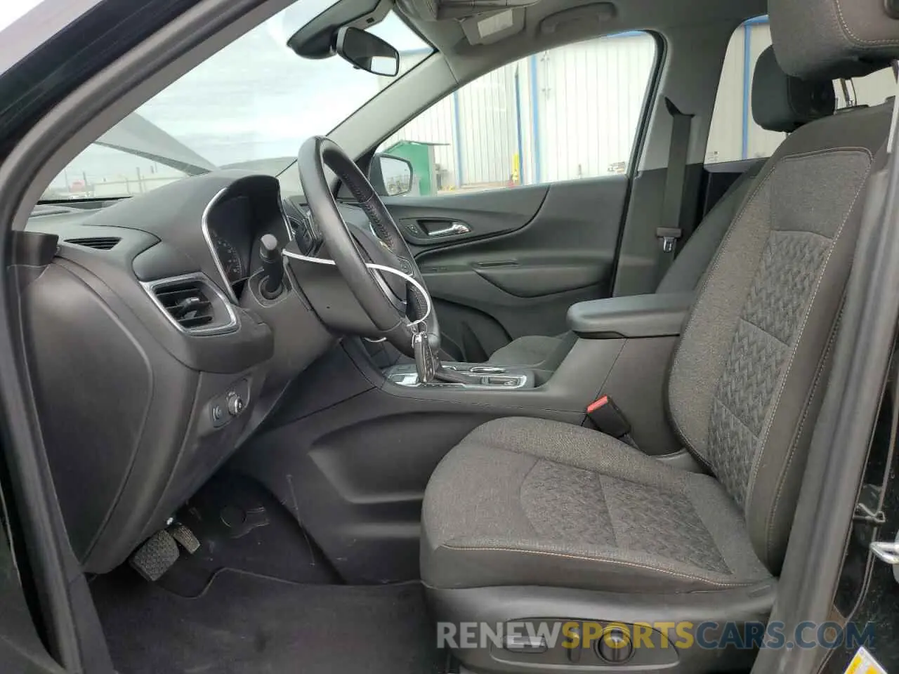 7 fotografías del automóvil dañado 3GNAXTEV0NL143473 CHEVROLET EQUINOX 2022