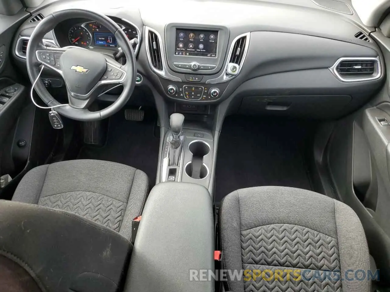 8 fotografías del automóvil dañado 3GNAXTEV0NL143473 CHEVROLET EQUINOX 2022