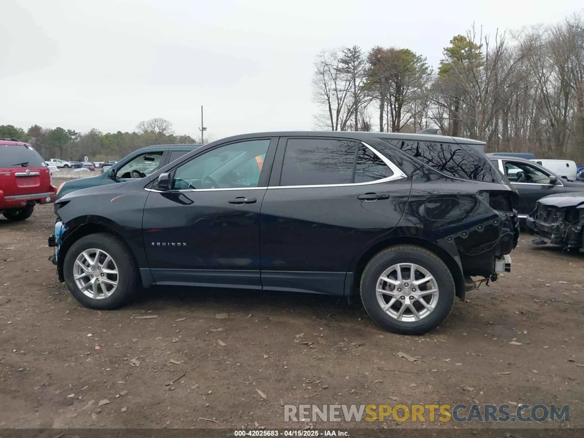 15 fotografías del automóvil dañado 3GNAXTEV6NL179197 CHEVROLET EQUINOX 2022