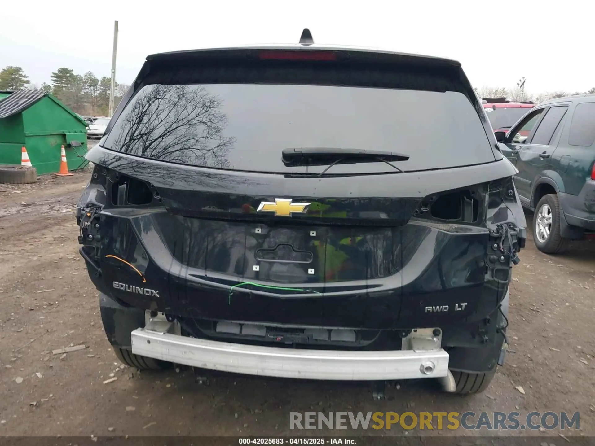 17 fotografías del automóvil dañado 3GNAXTEV6NL179197 CHEVROLET EQUINOX 2022