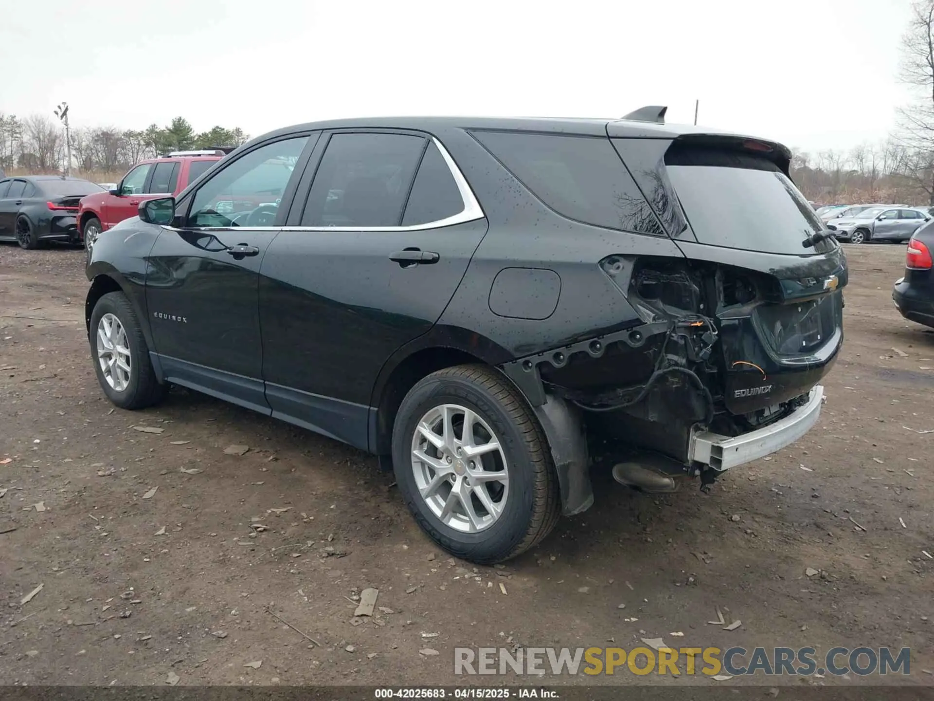 3 fotografías del automóvil dañado 3GNAXTEV6NL179197 CHEVROLET EQUINOX 2022