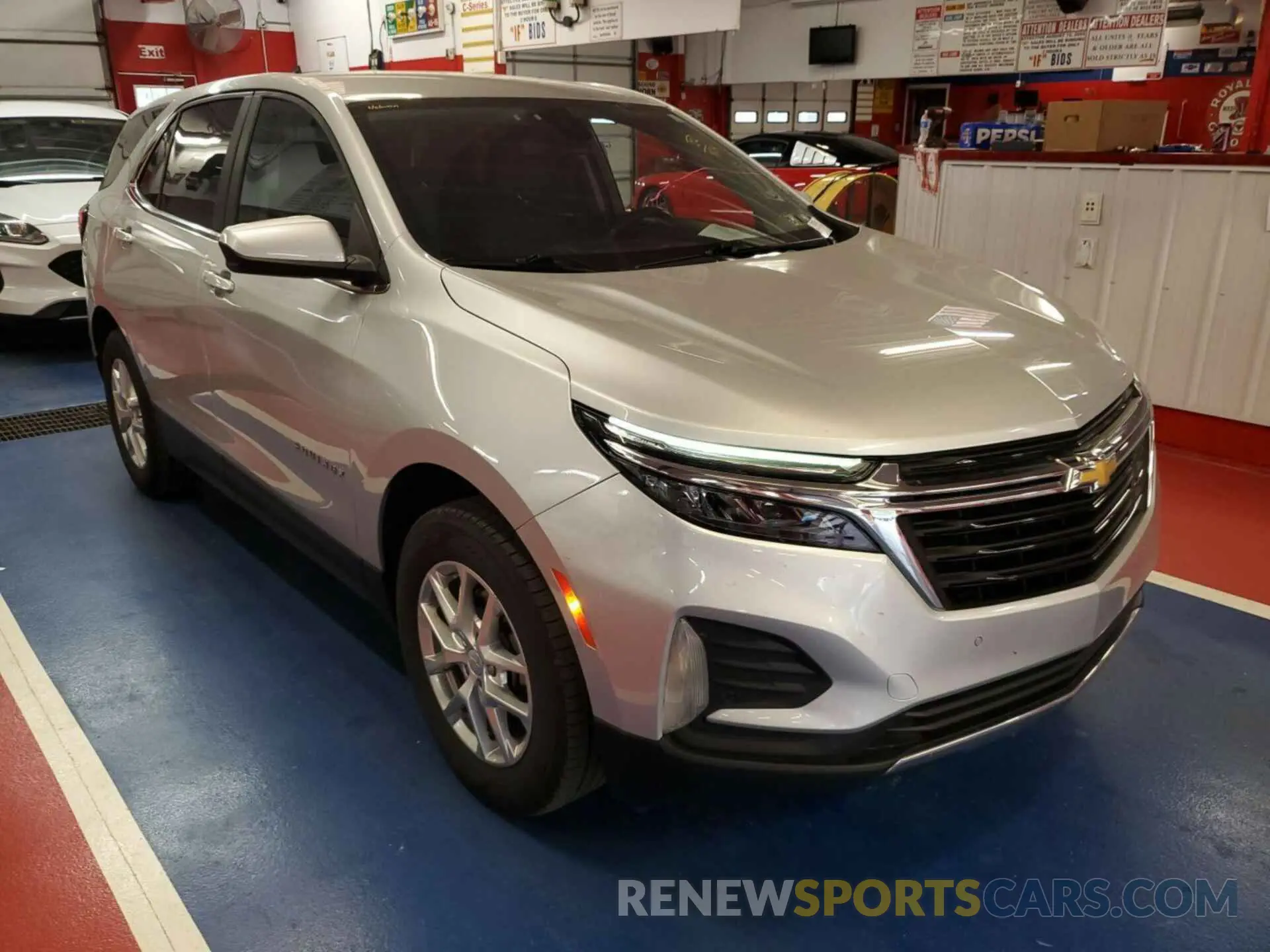 26 fotografías del automóvil dañado 3GNAXTEV8NL135587 CHEVROLET EQUINOX 2022