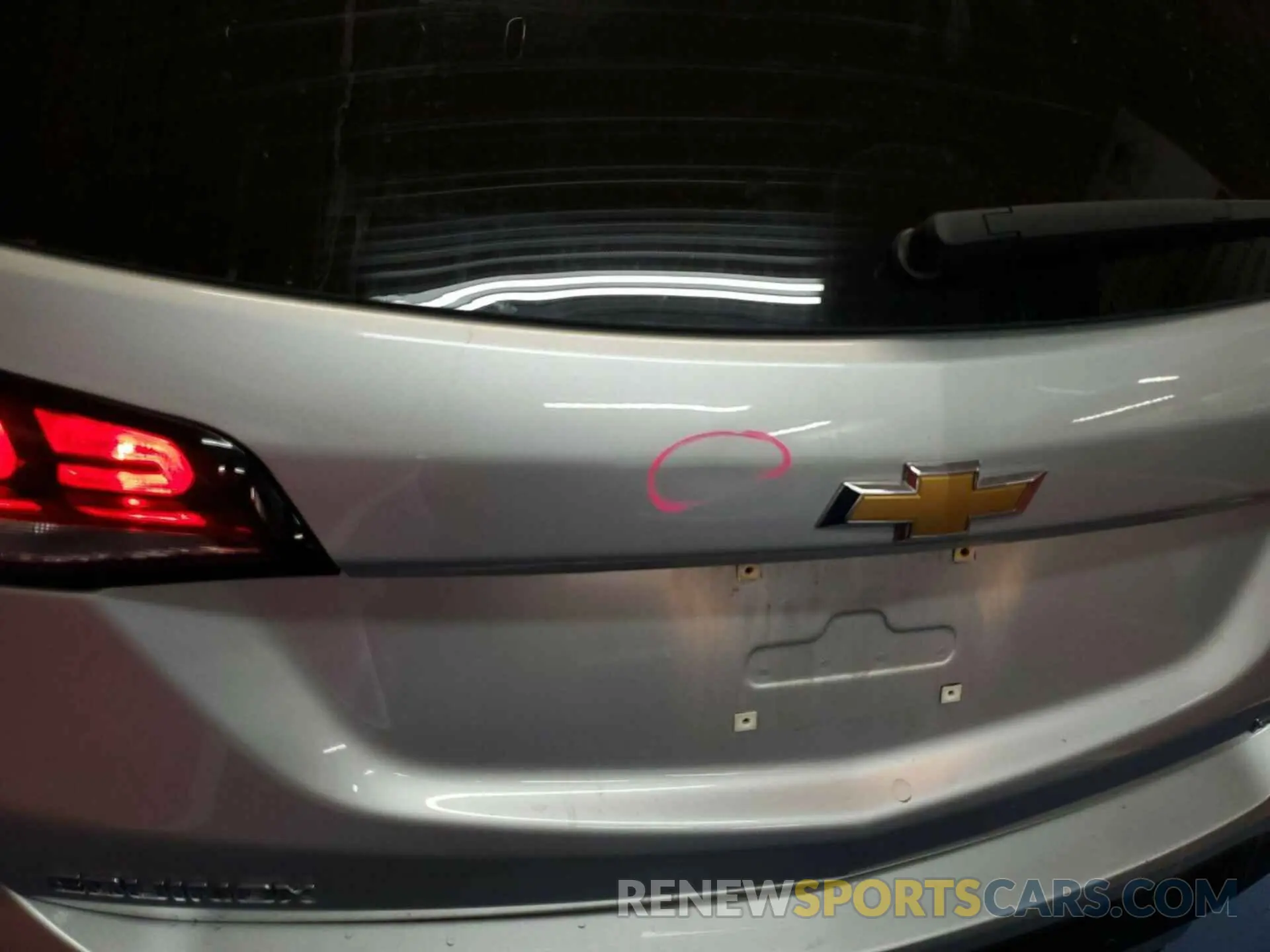 6 fotografías del automóvil dañado 3GNAXTEV8NL135587 CHEVROLET EQUINOX 2022