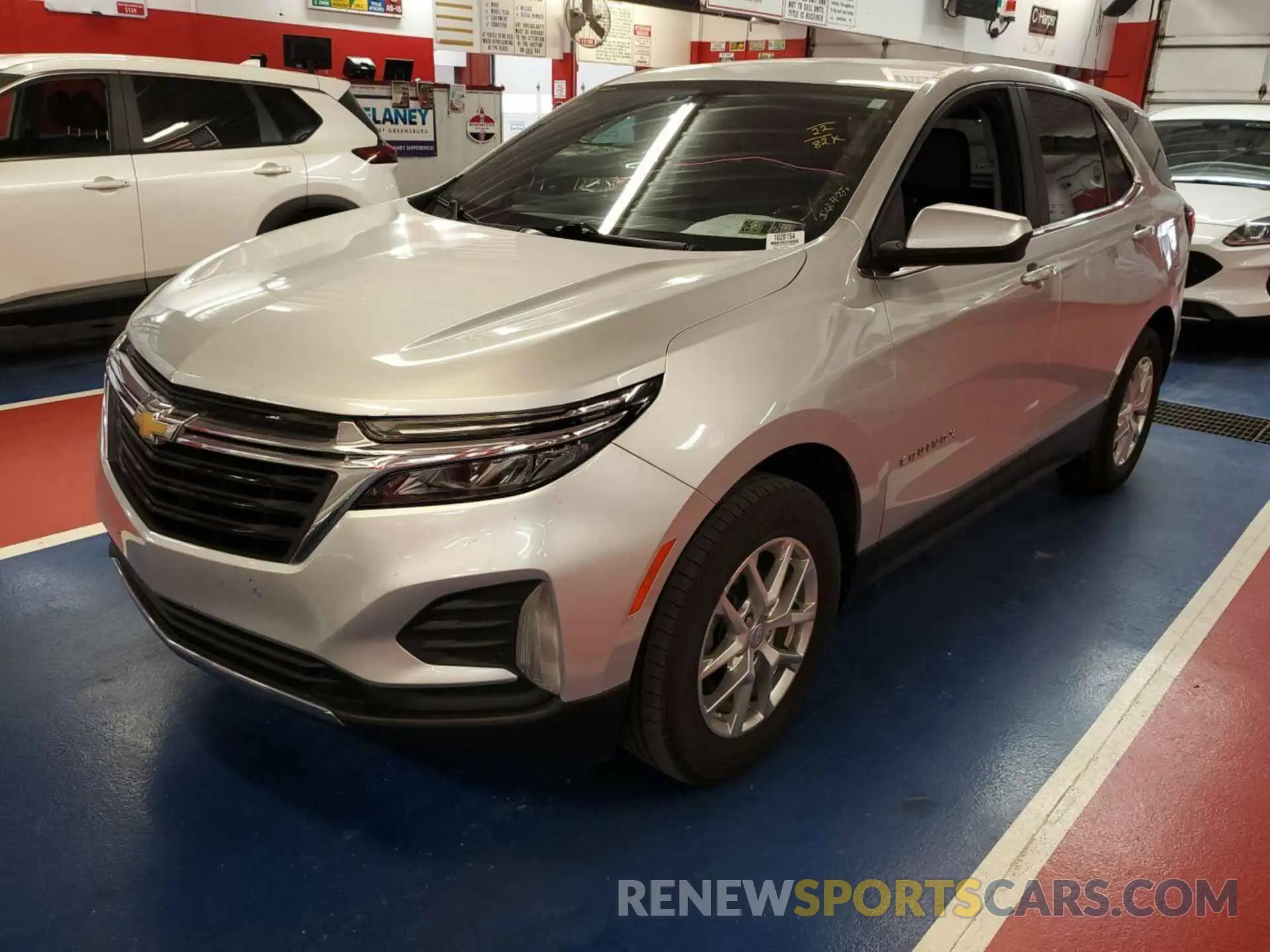 8 fotografías del automóvil dañado 3GNAXTEV8NL135587 CHEVROLET EQUINOX 2022