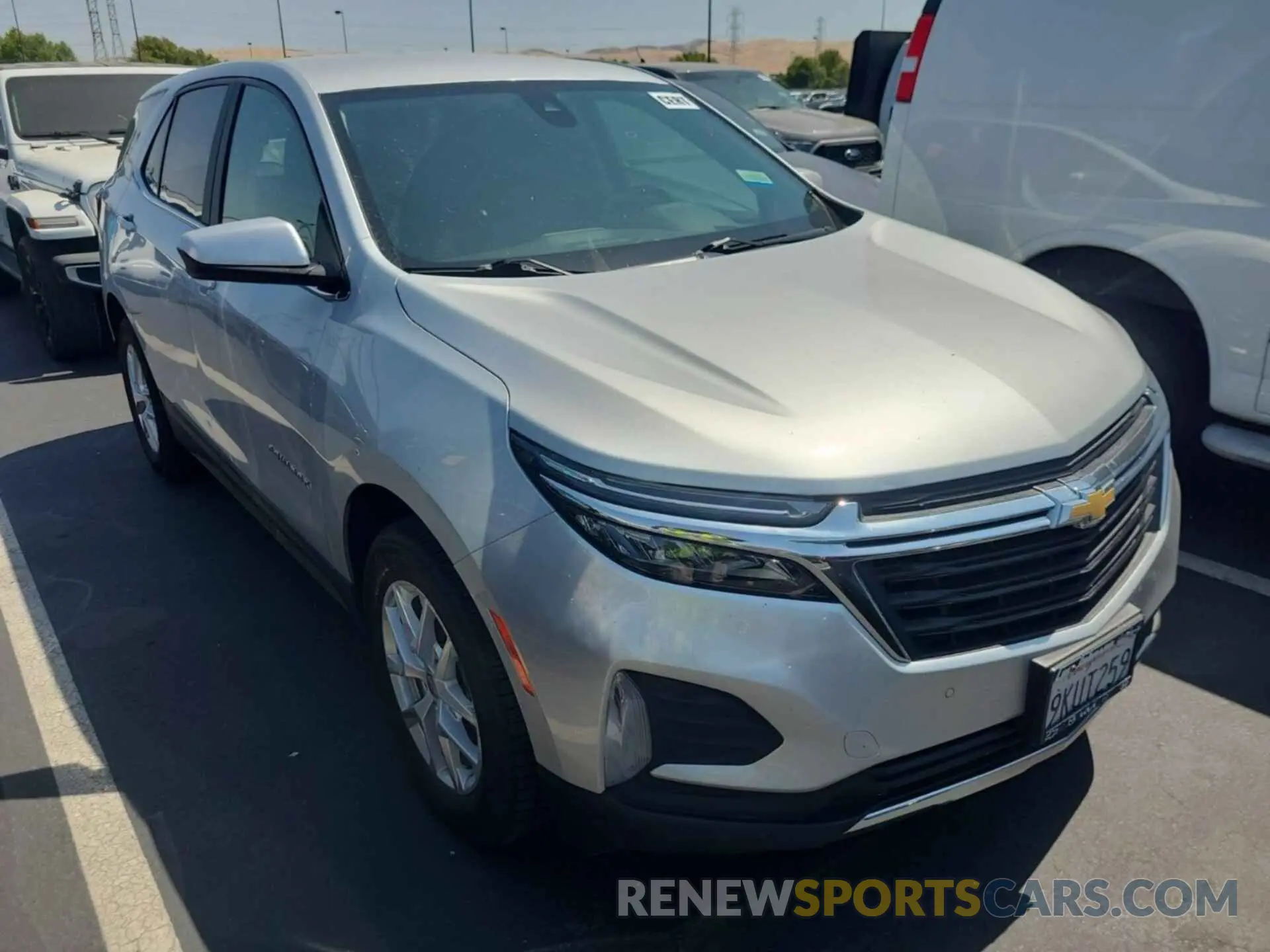 26 fotografías del automóvil dañado 3GNAXTEV8NL143494 CHEVROLET EQUINOX 2022