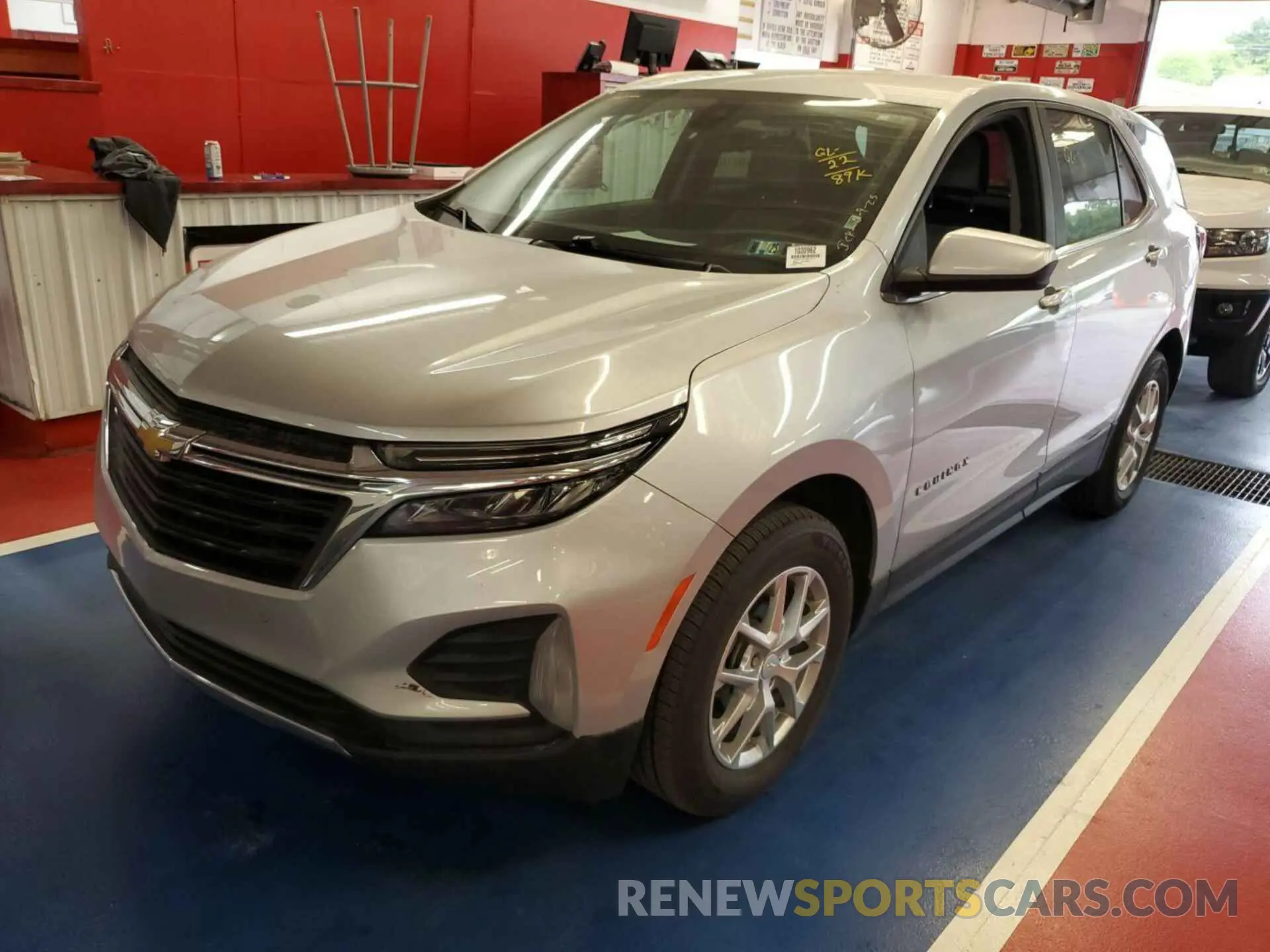 7 fotografías del automóvil dañado 3GNAXTEV9NS133711 CHEVROLET EQUINOX 2022