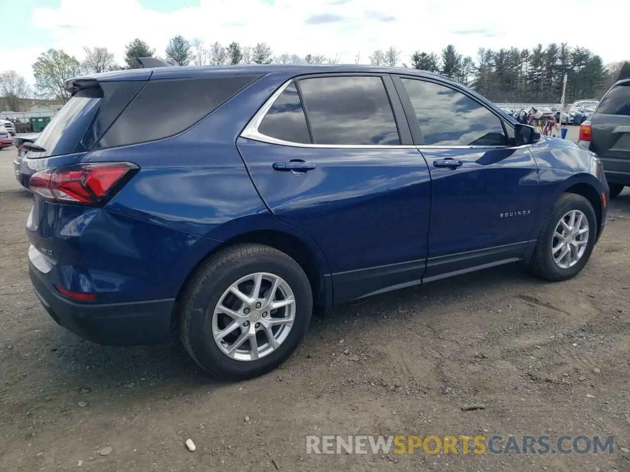 3 fotografías del automóvil dañado 3GNAXUEV0NL159601 CHEVROLET EQUINOX 2022