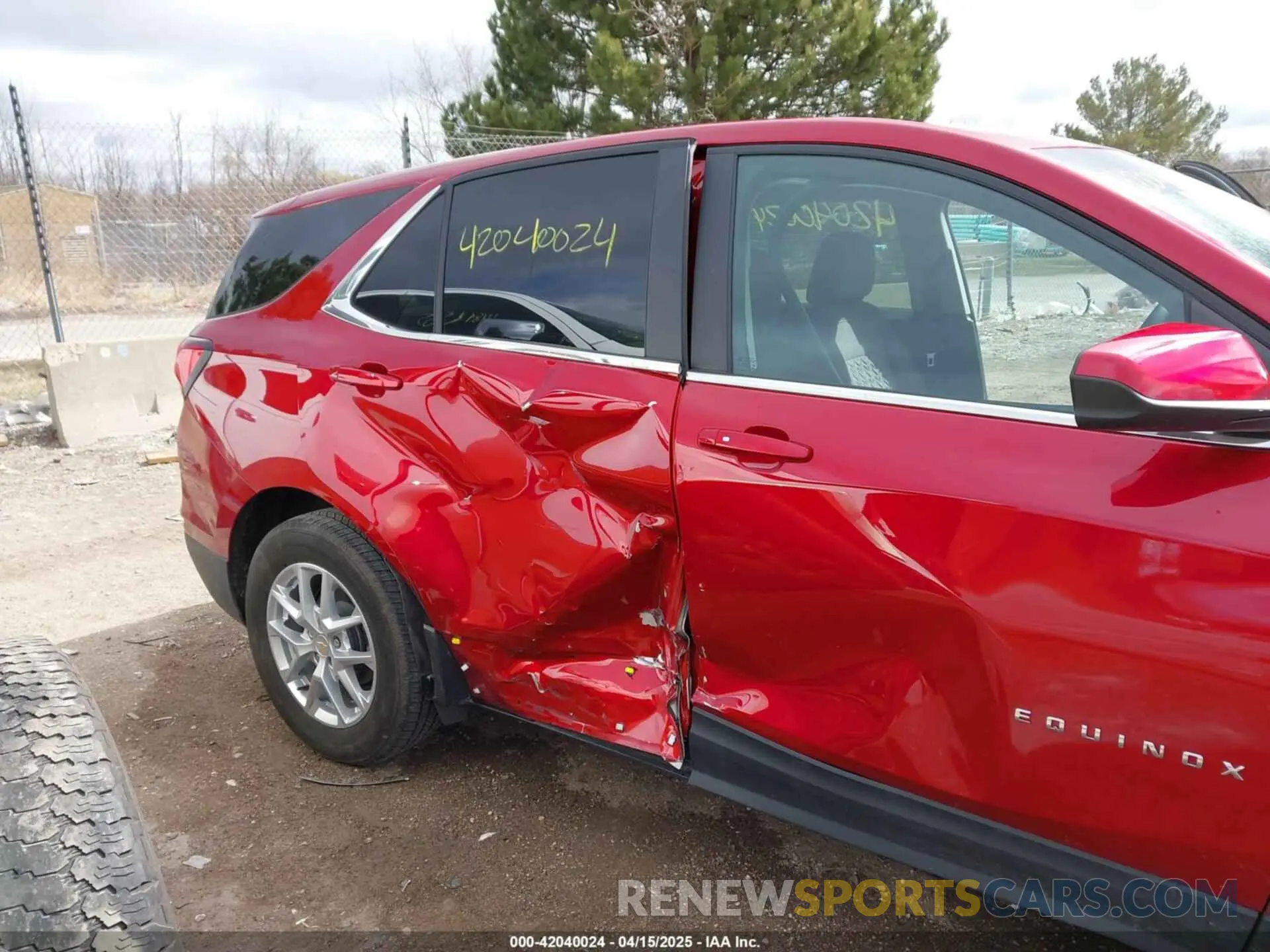 6 fotografías del automóvil dañado 3GNAXUEV0NL178536 CHEVROLET EQUINOX 2022
