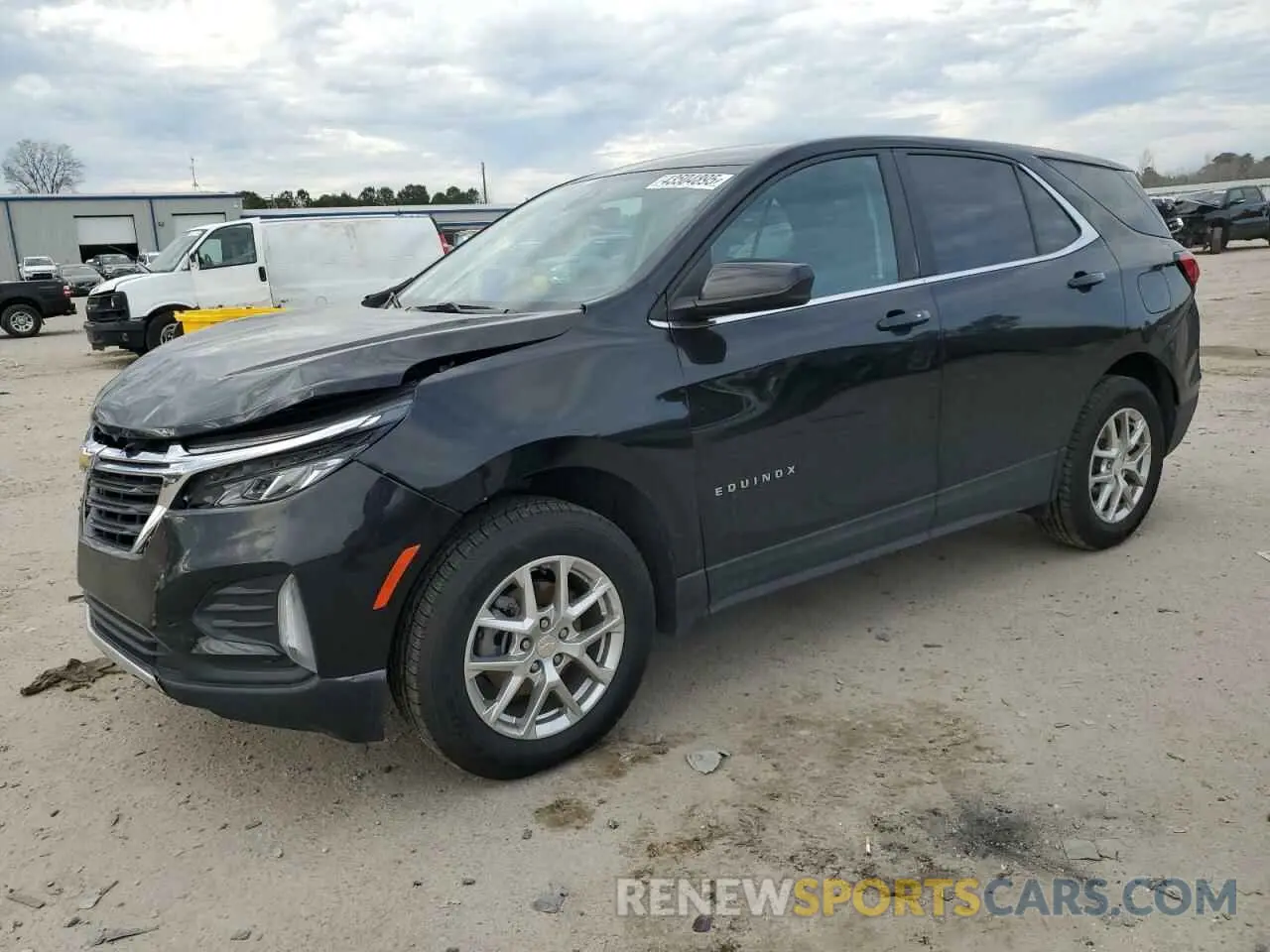 1 fotografías del automóvil dañado 3GNAXUEV0NL206206 CHEVROLET EQUINOX 2022