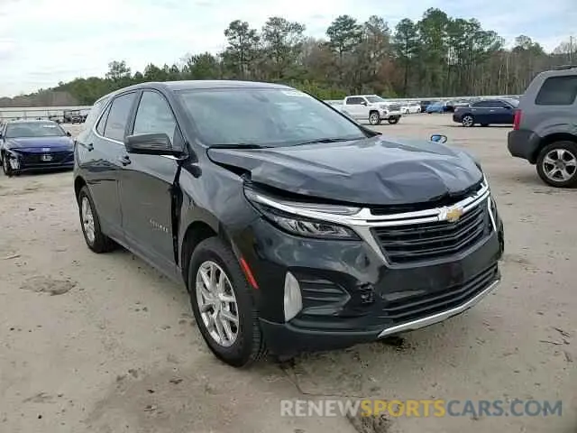 10 fotografías del automóvil dañado 3GNAXUEV0NL206206 CHEVROLET EQUINOX 2022