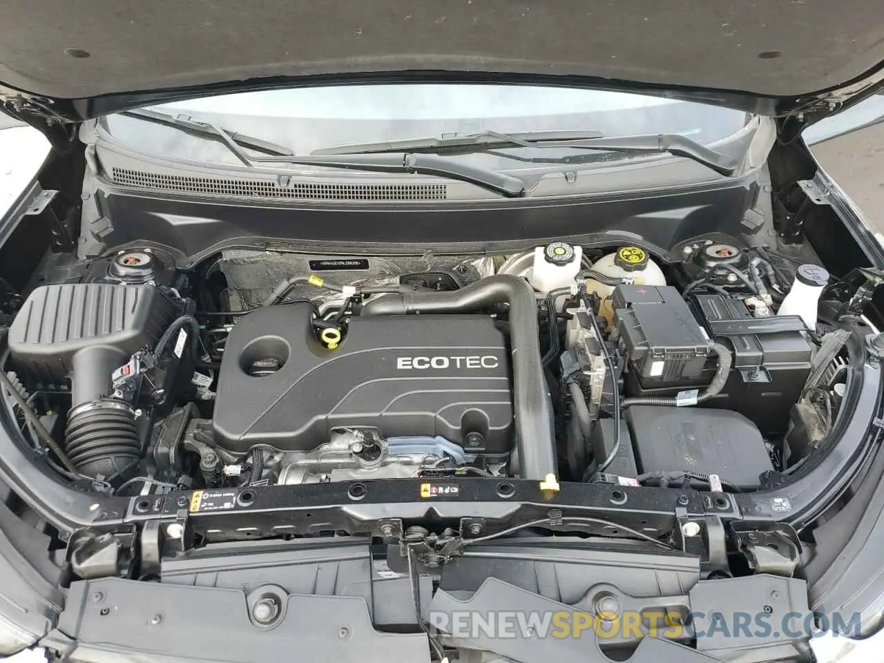 13 fotografías del automóvil dañado 3GNAXUEV0NL206206 CHEVROLET EQUINOX 2022