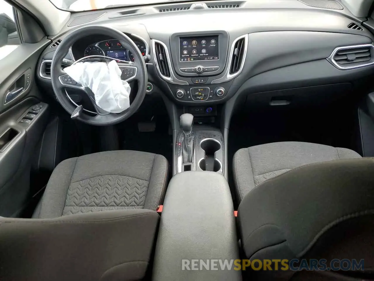 8 fotografías del automóvil dañado 3GNAXUEV0NL206206 CHEVROLET EQUINOX 2022