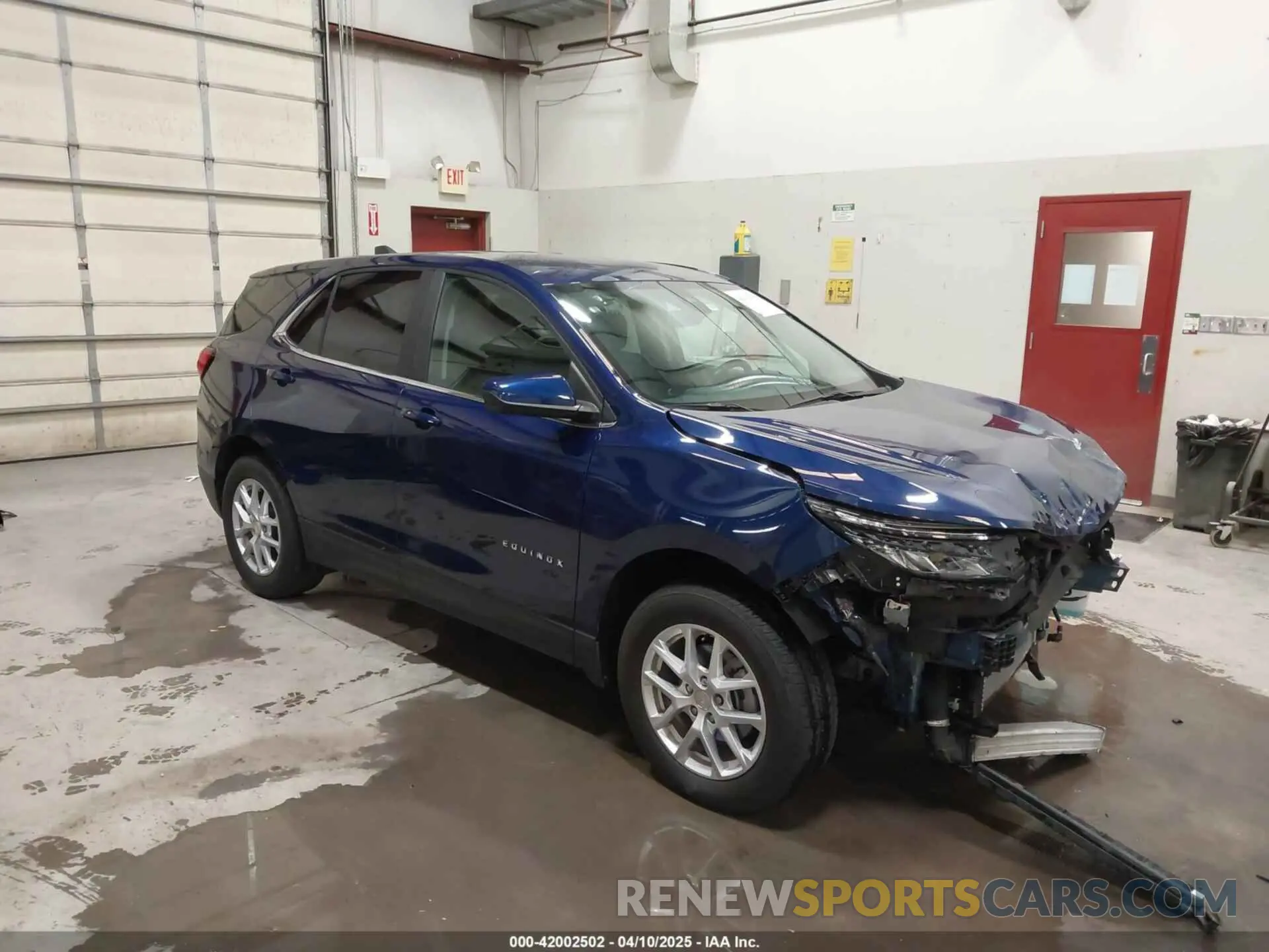 1 fotografías del automóvil dañado 3GNAXUEV0NL223572 CHEVROLET EQUINOX 2022