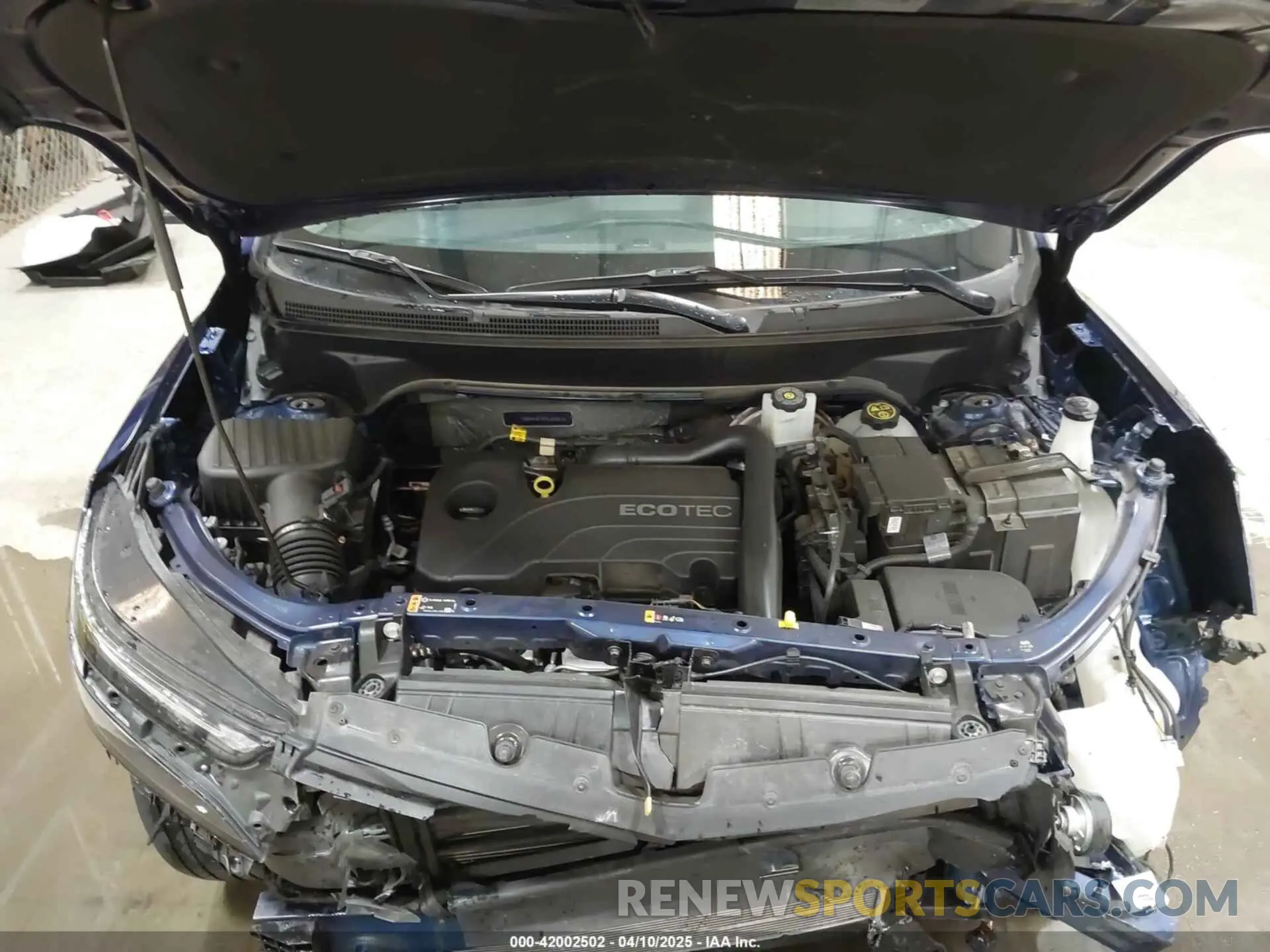 10 fotografías del automóvil dañado 3GNAXUEV0NL223572 CHEVROLET EQUINOX 2022