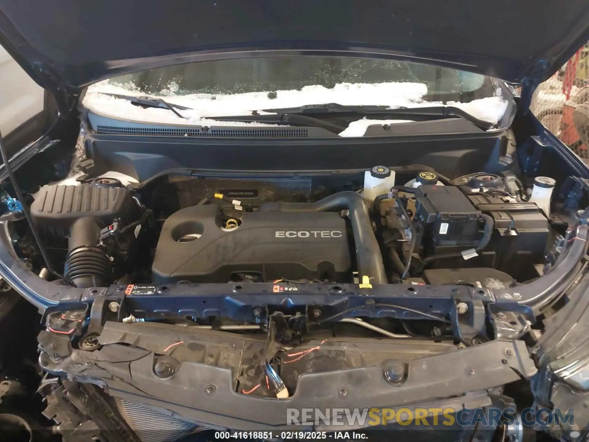 10 fotografías del automóvil dañado 3GNAXUEV0NL243028 CHEVROLET EQUINOX 2022