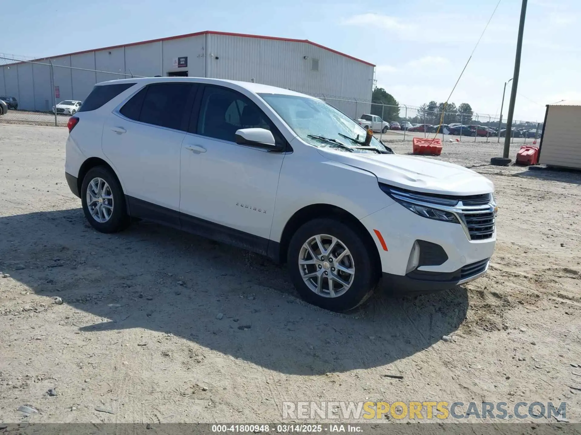 1 fotografías del automóvil dañado 3GNAXUEV0NL245247 CHEVROLET EQUINOX 2022