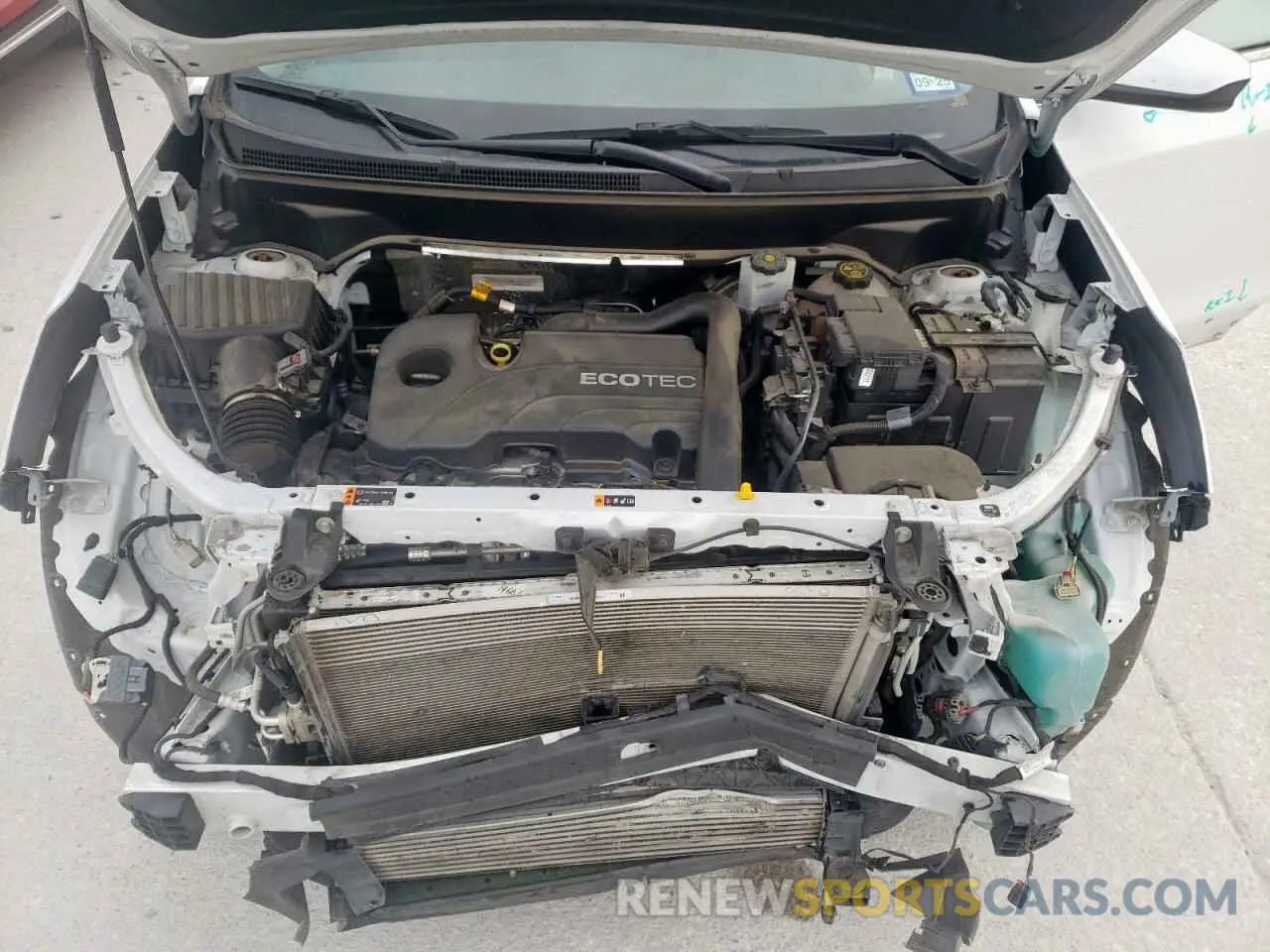 11 fotografías del automóvil dañado 3GNAXUEV0NL284341 CHEVROLET EQUINOX 2022