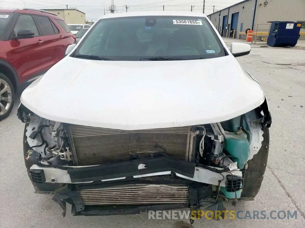 5 fotografías del automóvil dañado 3GNAXUEV0NL284341 CHEVROLET EQUINOX 2022