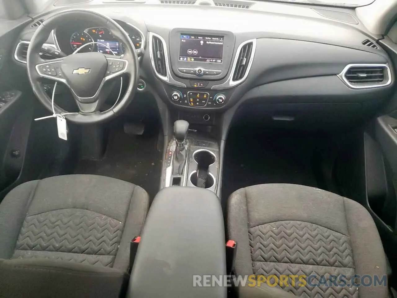 8 fotografías del automóvil dañado 3GNAXUEV0NL284341 CHEVROLET EQUINOX 2022