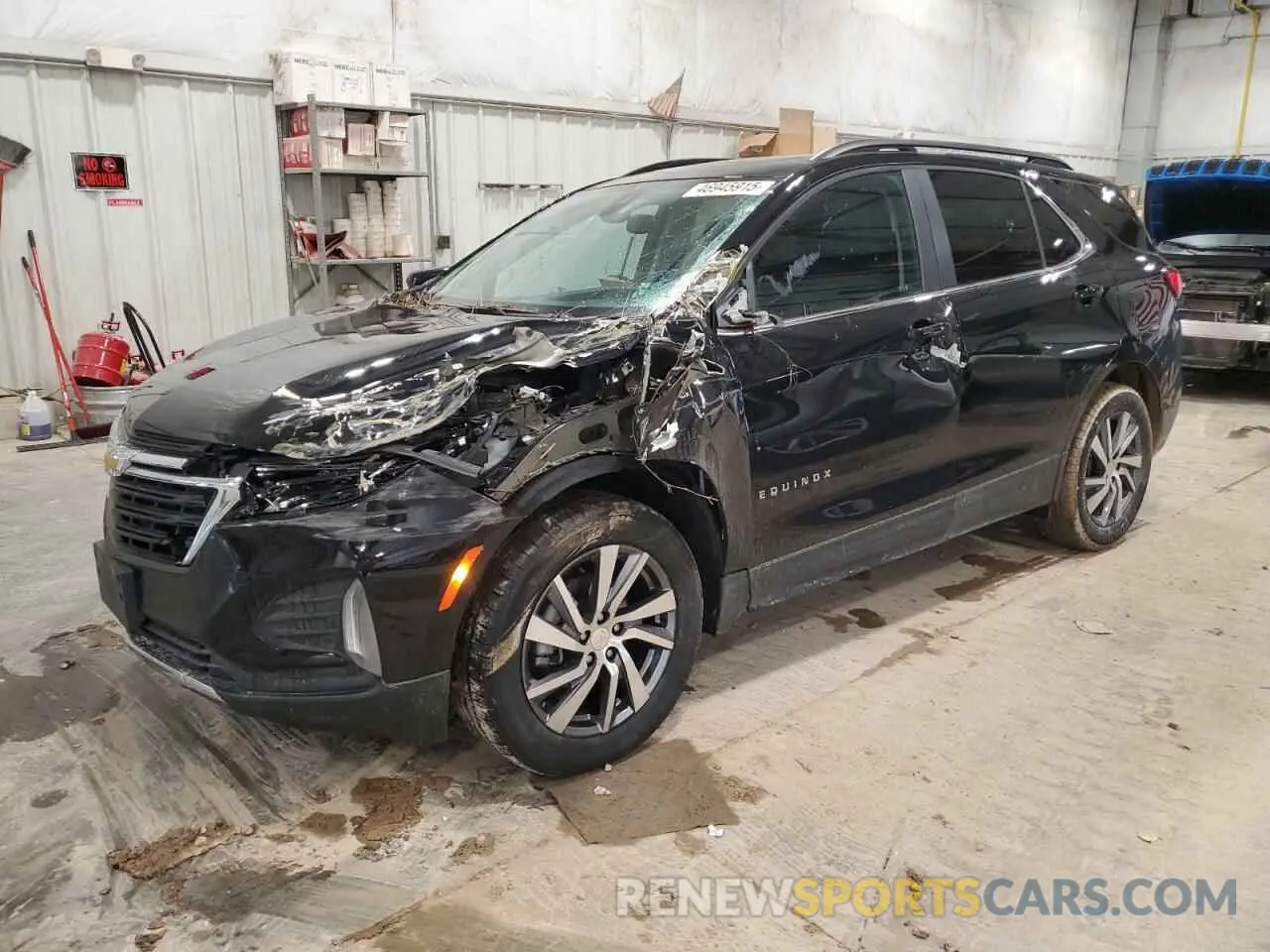 1 fotografías del automóvil dañado 3GNAXUEV0NL294495 CHEVROLET EQUINOX 2022