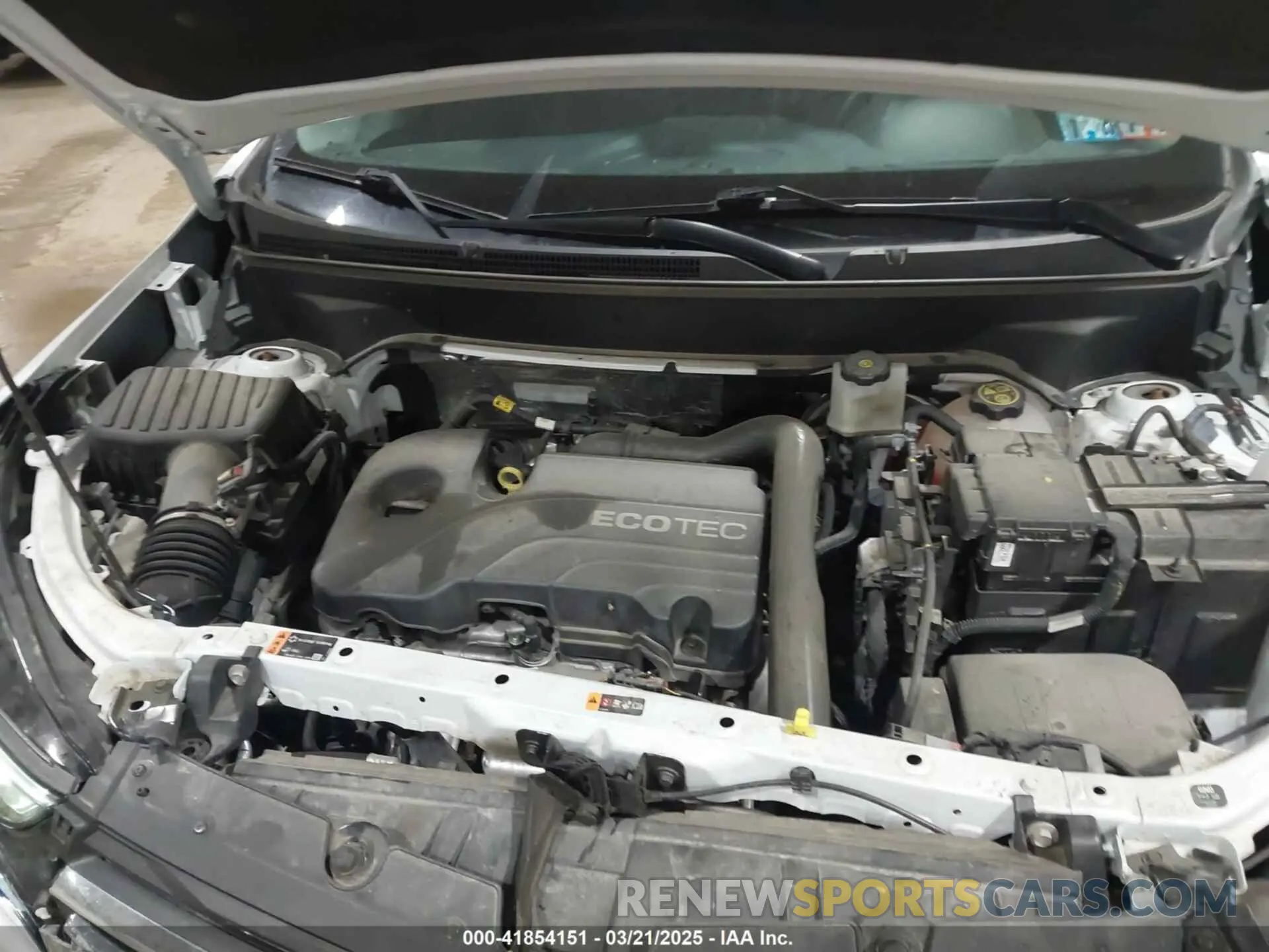 10 fotografías del automóvil dañado 3GNAXUEV0NS222198 CHEVROLET EQUINOX 2022