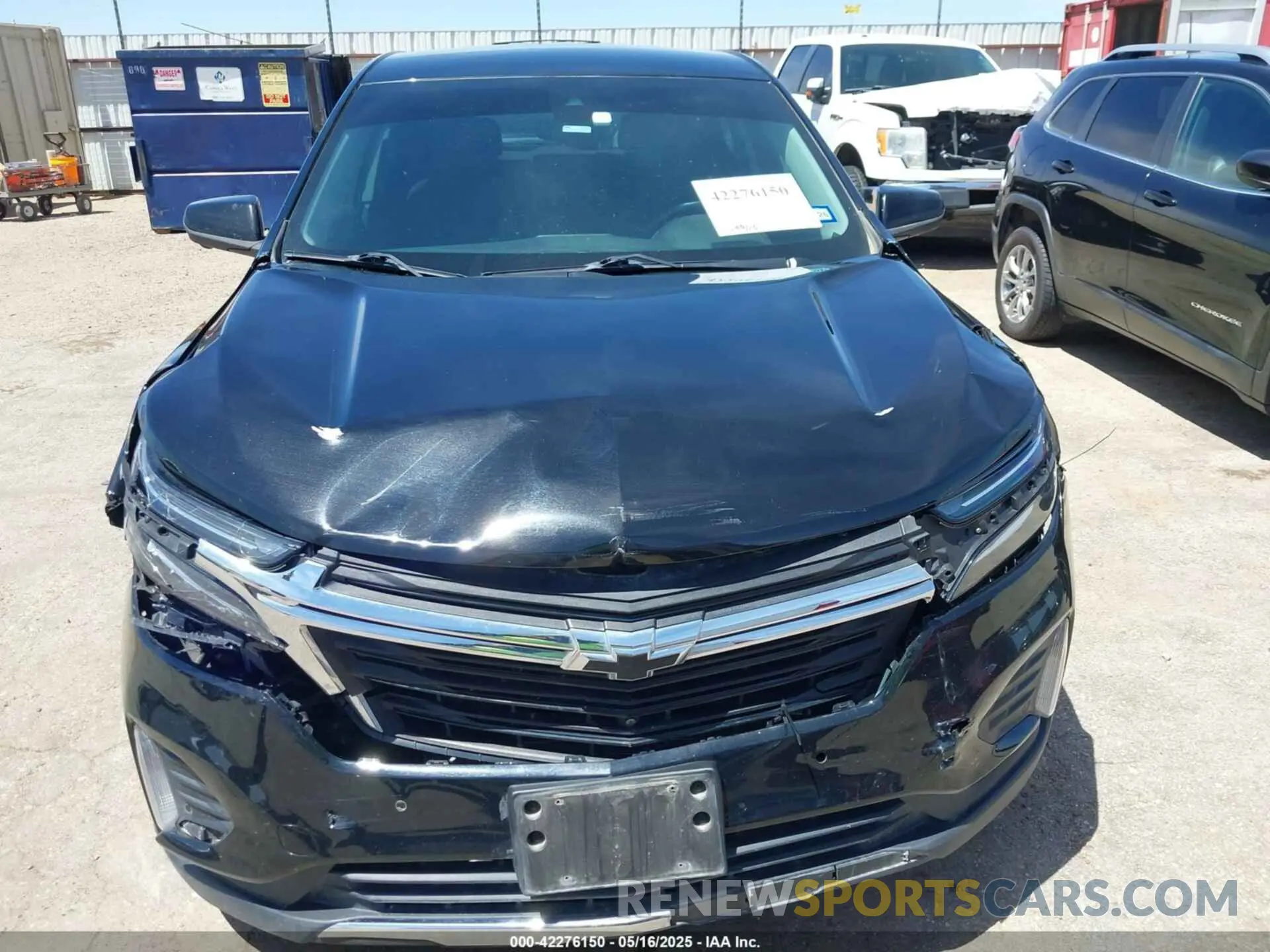 12 fotografías del automóvil dañado 3GNAXUEV1NL108771 CHEVROLET EQUINOX 2022