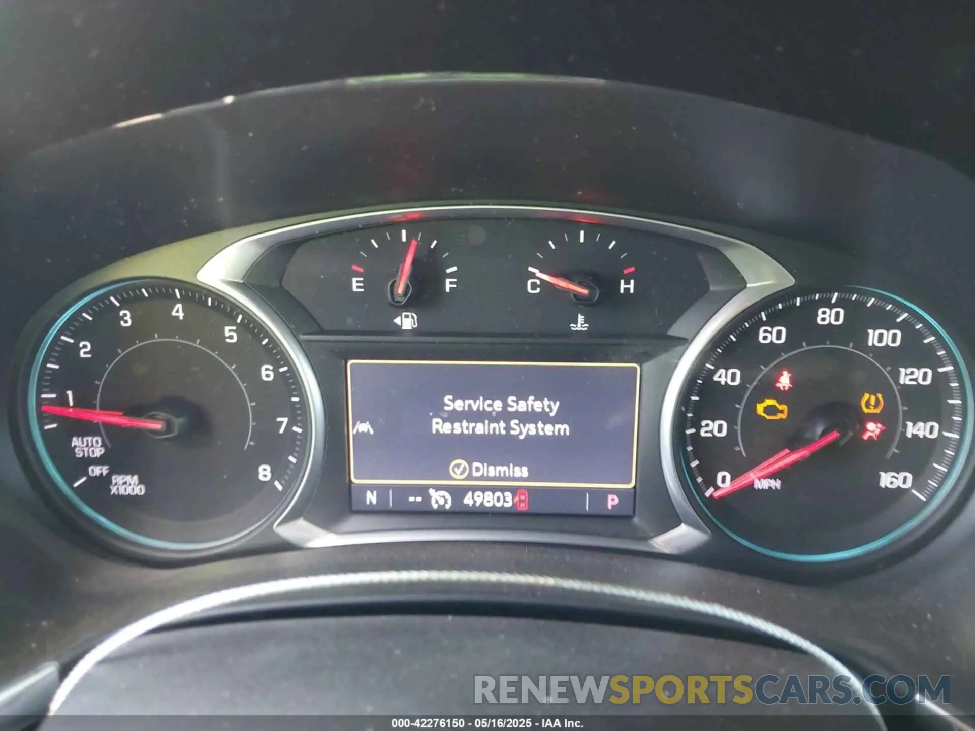 7 fotografías del automóvil dañado 3GNAXUEV1NL108771 CHEVROLET EQUINOX 2022