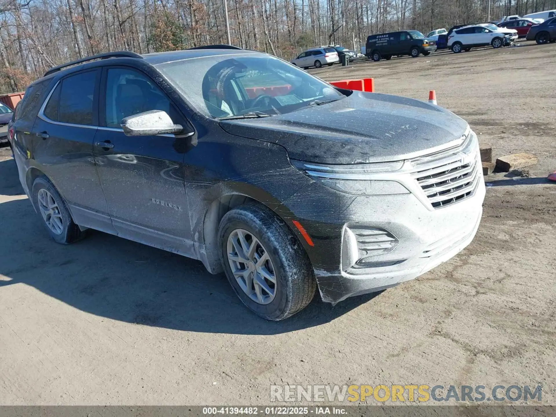1 fotografías del automóvil dañado 3GNAXUEV1NL193174 CHEVROLET EQUINOX 2022