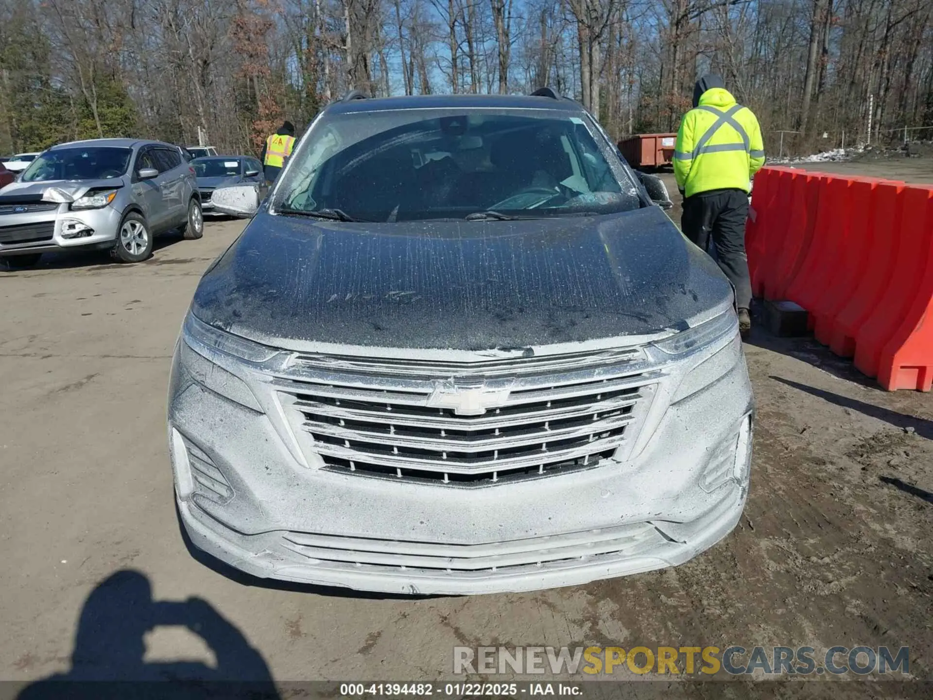 12 fotografías del automóvil dañado 3GNAXUEV1NL193174 CHEVROLET EQUINOX 2022