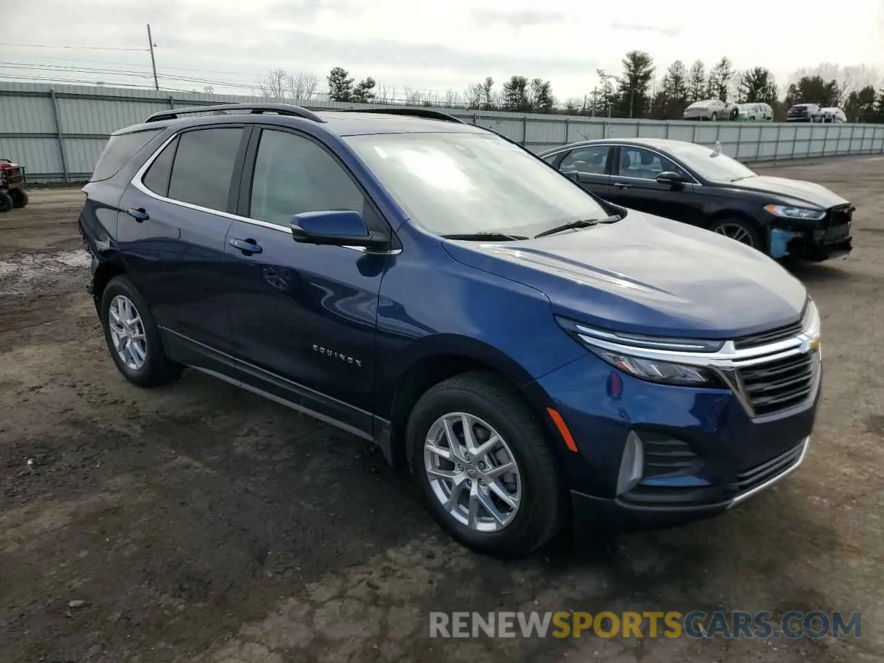 4 fotografías del automóvil dañado 3GNAXUEV1NS204261 CHEVROLET EQUINOX 2022