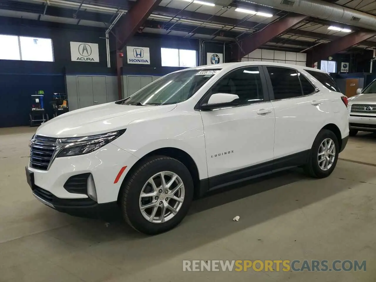 1 fotografías del automóvil dañado 3GNAXUEV2NL138670 CHEVROLET EQUINOX 2022