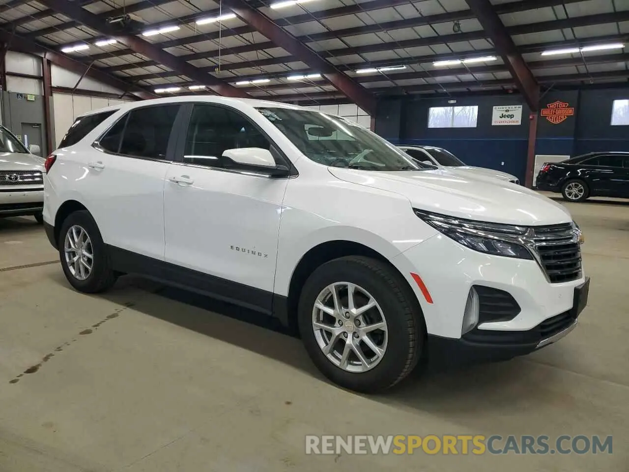 4 fotografías del automóvil dañado 3GNAXUEV2NL138670 CHEVROLET EQUINOX 2022