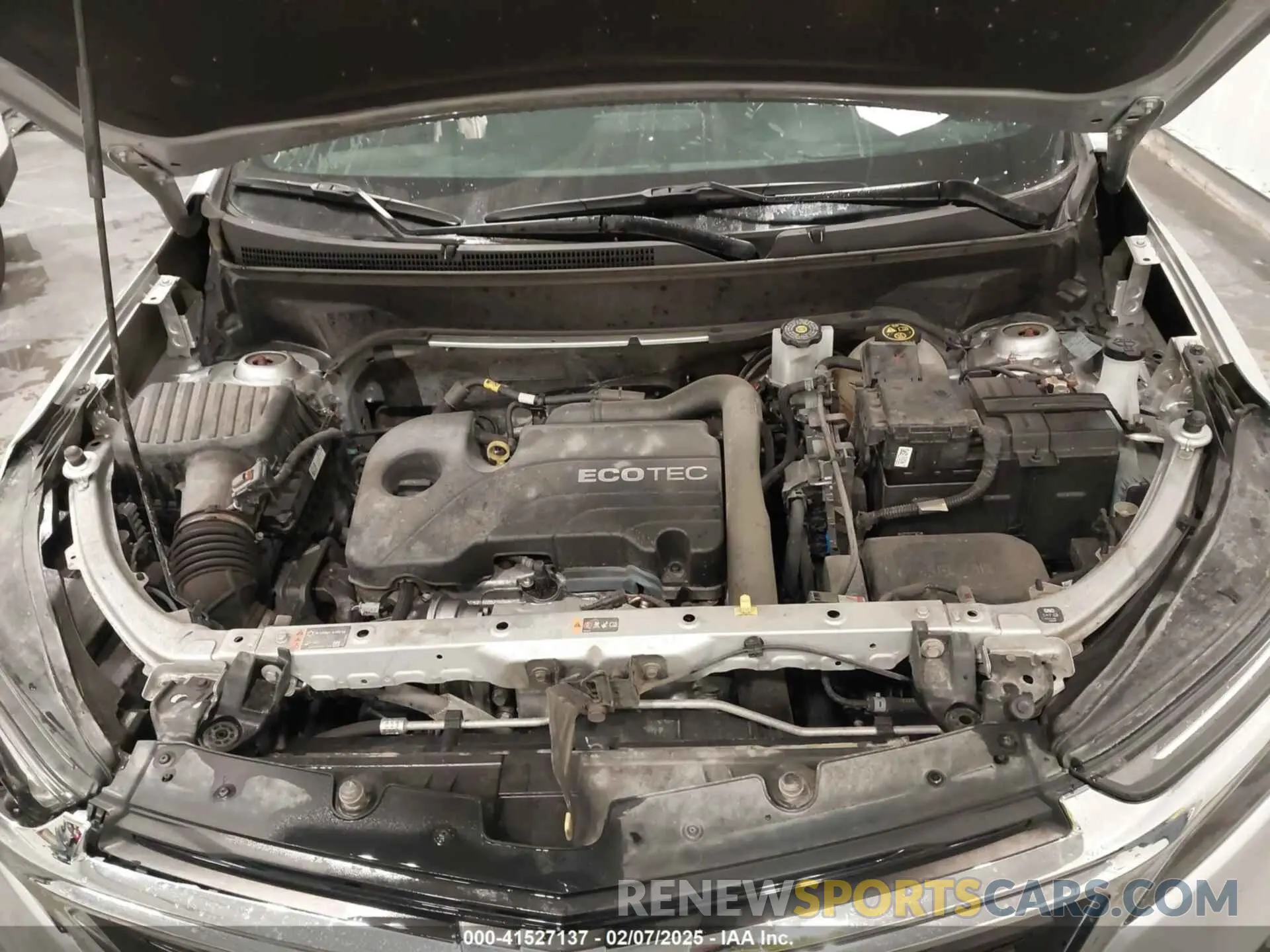 10 fotografías del automóvil dañado 3GNAXUEV2NL179672 CHEVROLET EQUINOX 2022