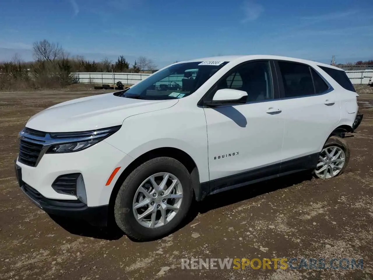 1 fotografías del automóvil dañado 3GNAXUEV2NL226635 CHEVROLET EQUINOX 2022