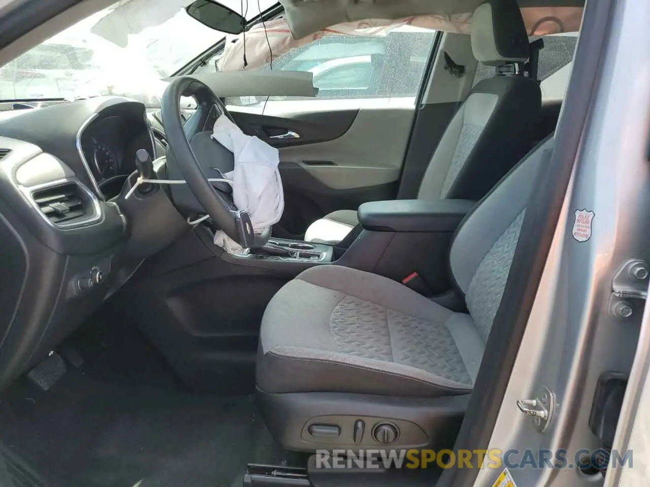 7 fotografías del automóvil dañado 3GNAXUEV3NL199834 CHEVROLET EQUINOX 2022
