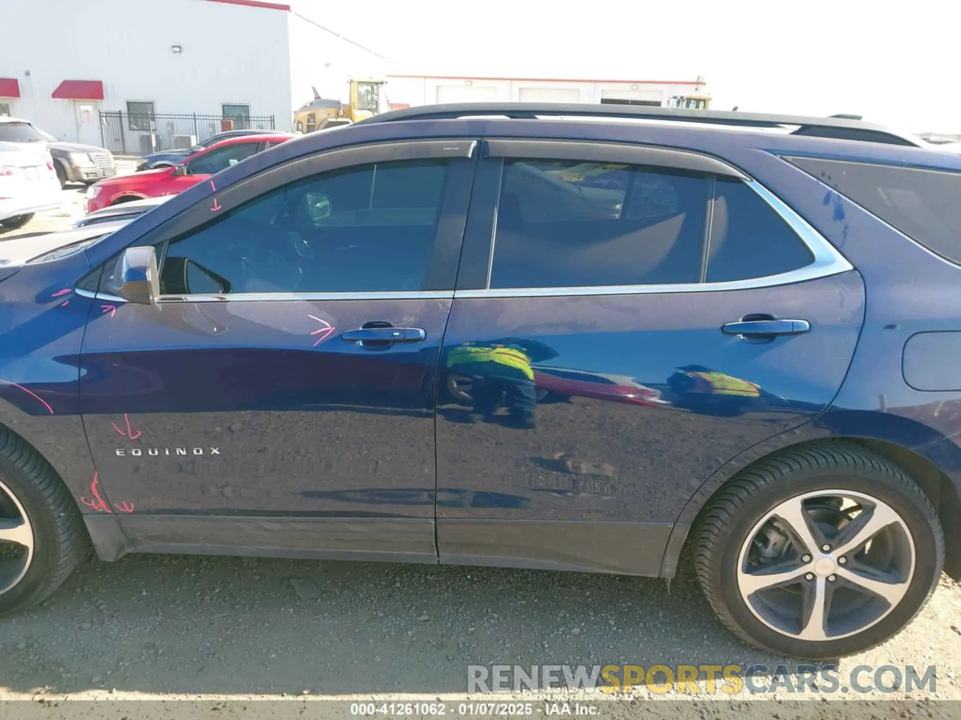 15 fotografías del automóvil dañado 3GNAXUEV3NL228846 CHEVROLET EQUINOX 2022