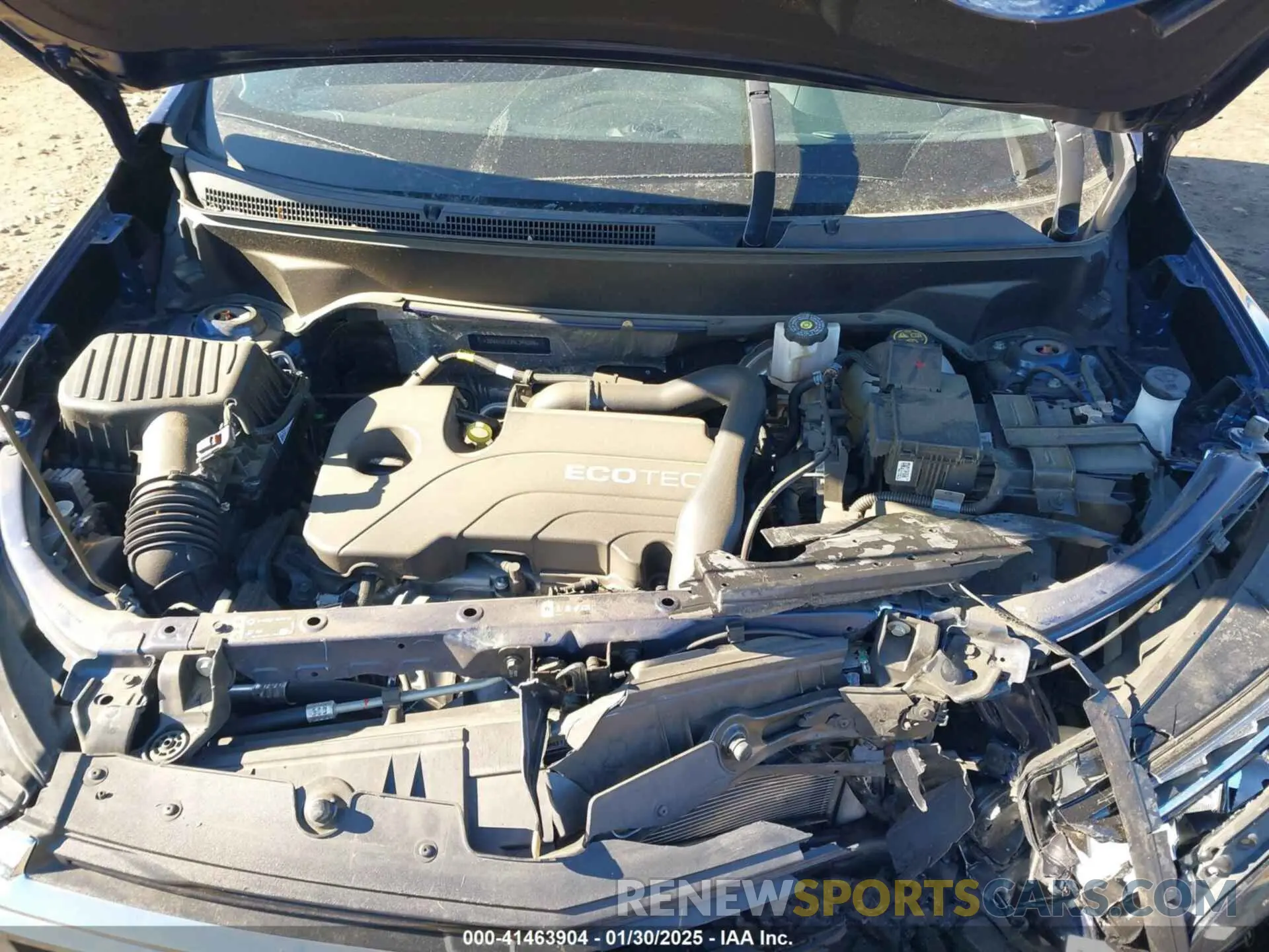 10 fotografías del automóvil dañado 3GNAXUEV3NL249289 CHEVROLET EQUINOX 2022