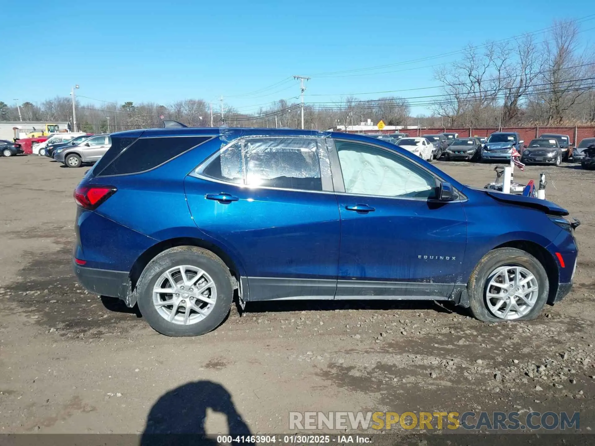 13 fotografías del automóvil dañado 3GNAXUEV3NL249289 CHEVROLET EQUINOX 2022