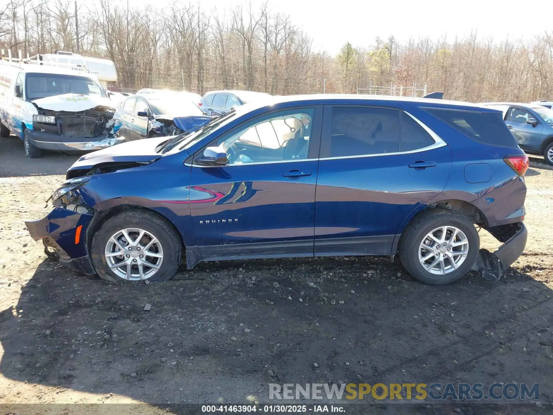 14 fotografías del automóvil dañado 3GNAXUEV3NL249289 CHEVROLET EQUINOX 2022
