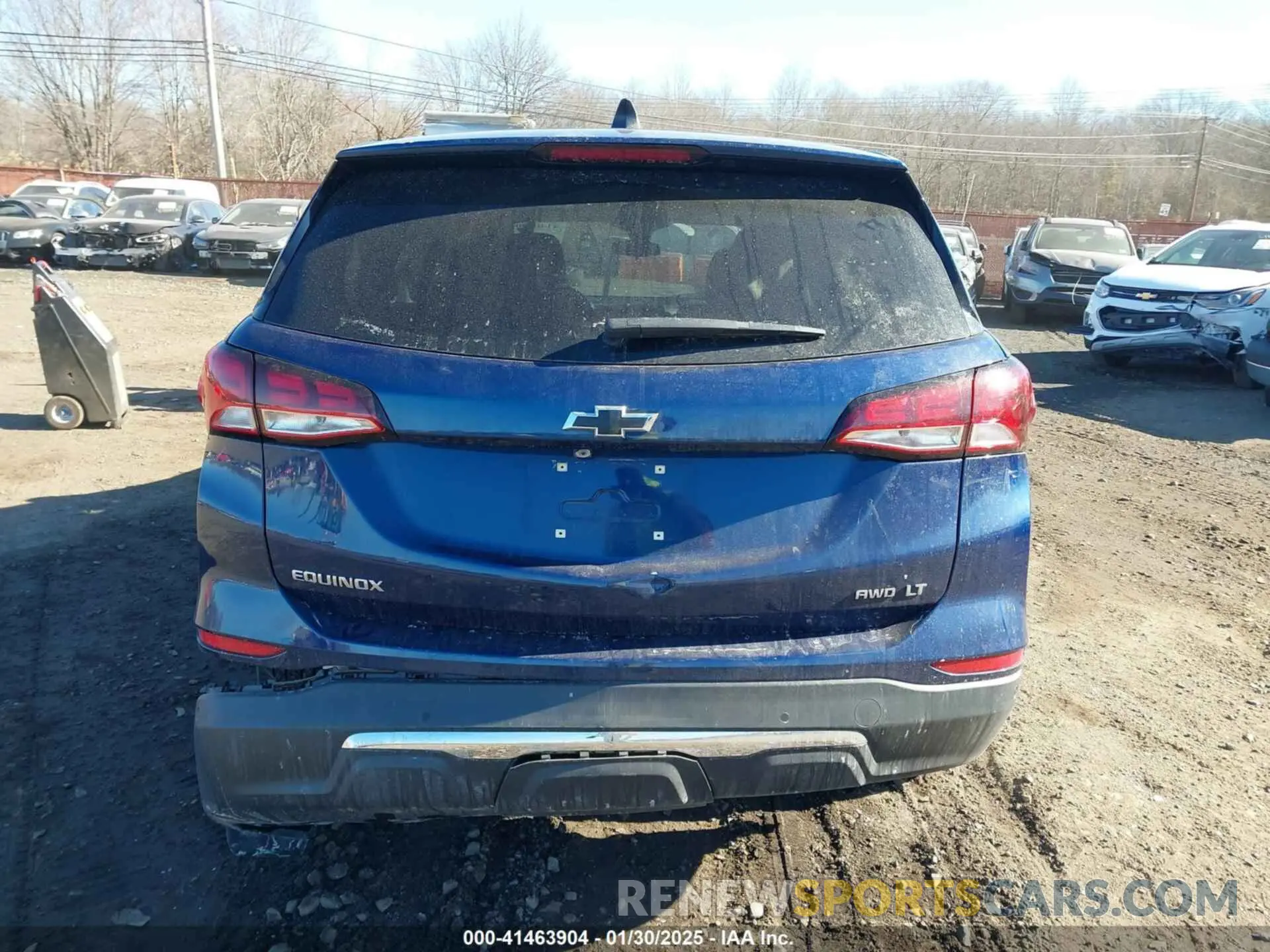 16 fotografías del automóvil dañado 3GNAXUEV3NL249289 CHEVROLET EQUINOX 2022