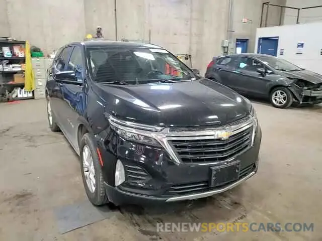 11 fotografías del automóvil dañado 3GNAXUEV3NL285953 CHEVROLET EQUINOX 2022