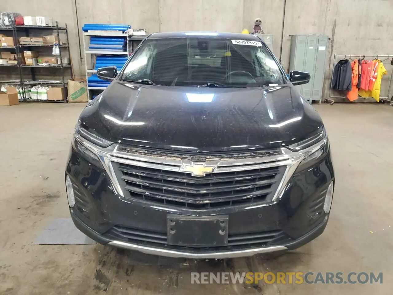 5 fotografías del automóvil dañado 3GNAXUEV3NL285953 CHEVROLET EQUINOX 2022