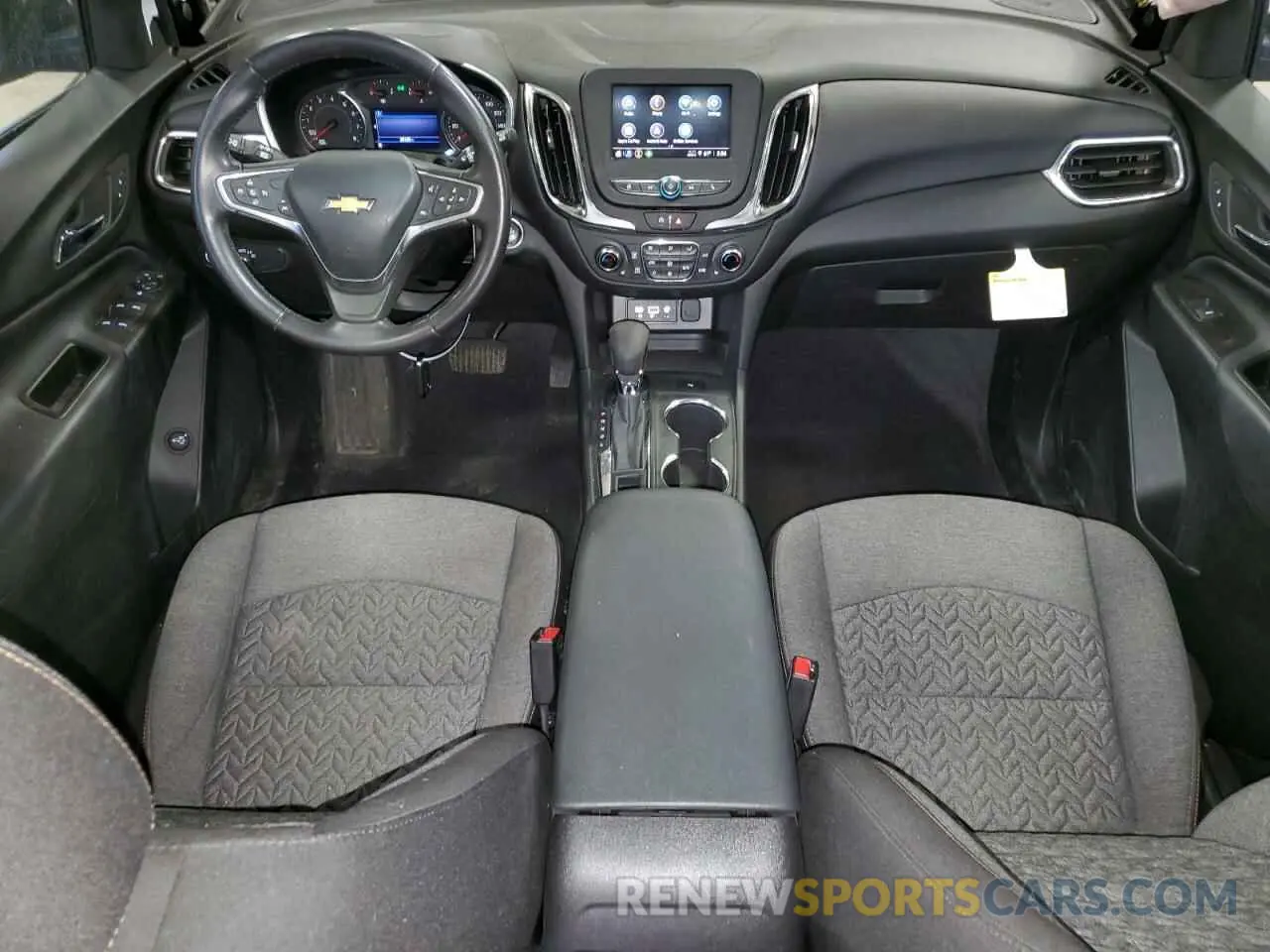 8 fotografías del automóvil dañado 3GNAXUEV3NL285953 CHEVROLET EQUINOX 2022