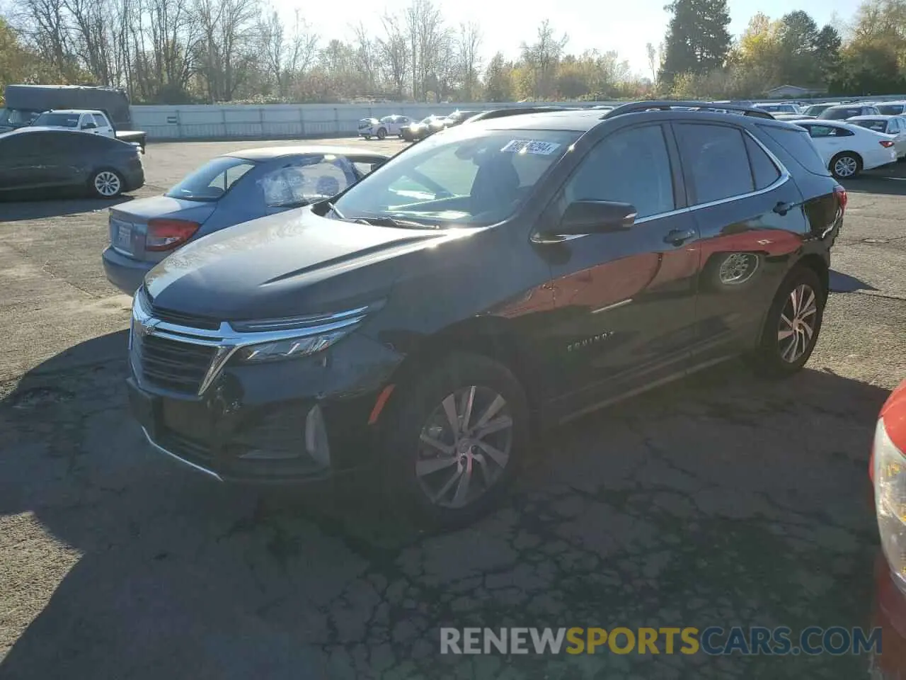1 fotografías del automóvil dañado 3GNAXUEV3NL314349 CHEVROLET EQUINOX 2022