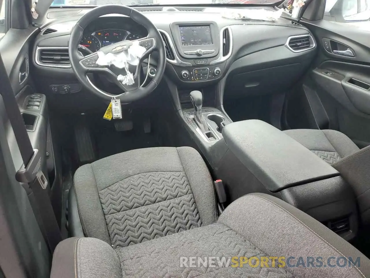 8 fotografías del automóvil dañado 3GNAXUEV3NS203273 CHEVROLET EQUINOX 2022