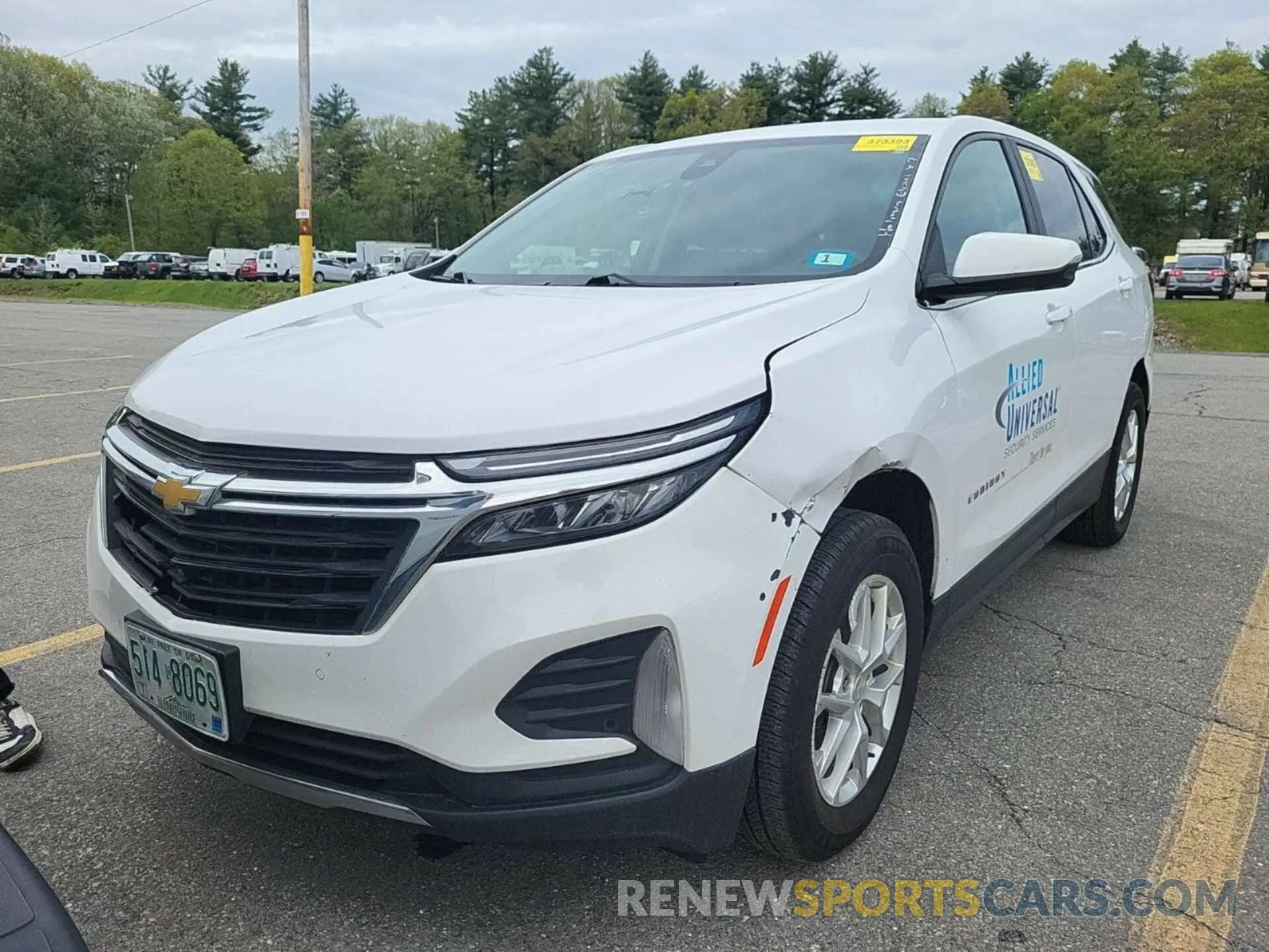44 fotografías del automóvil dañado 3GNAXUEV4NL122521 CHEVROLET EQUINOX 2022