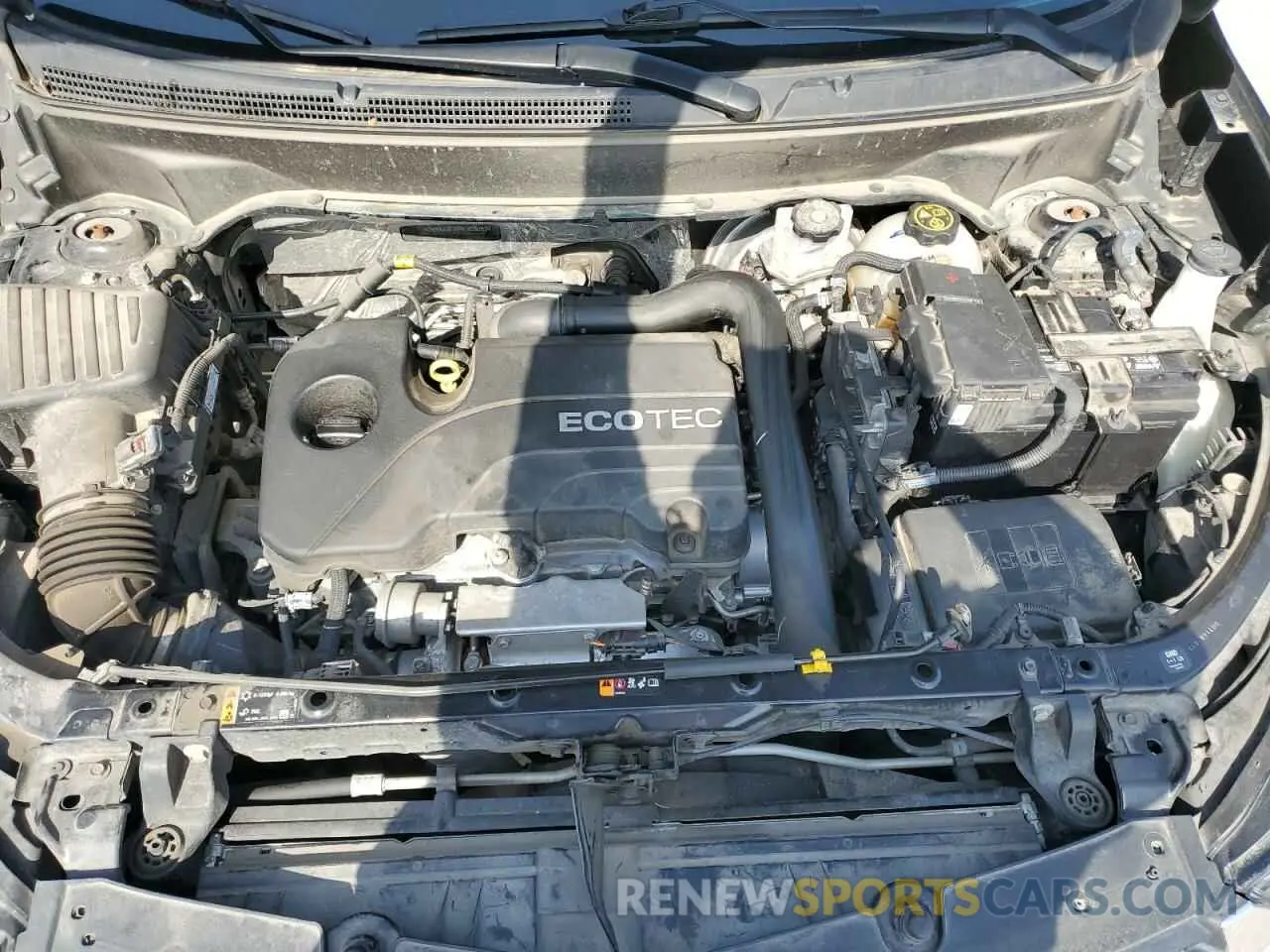 11 fotografías del automóvil dañado 3GNAXUEV4NL203082 CHEVROLET EQUINOX 2022